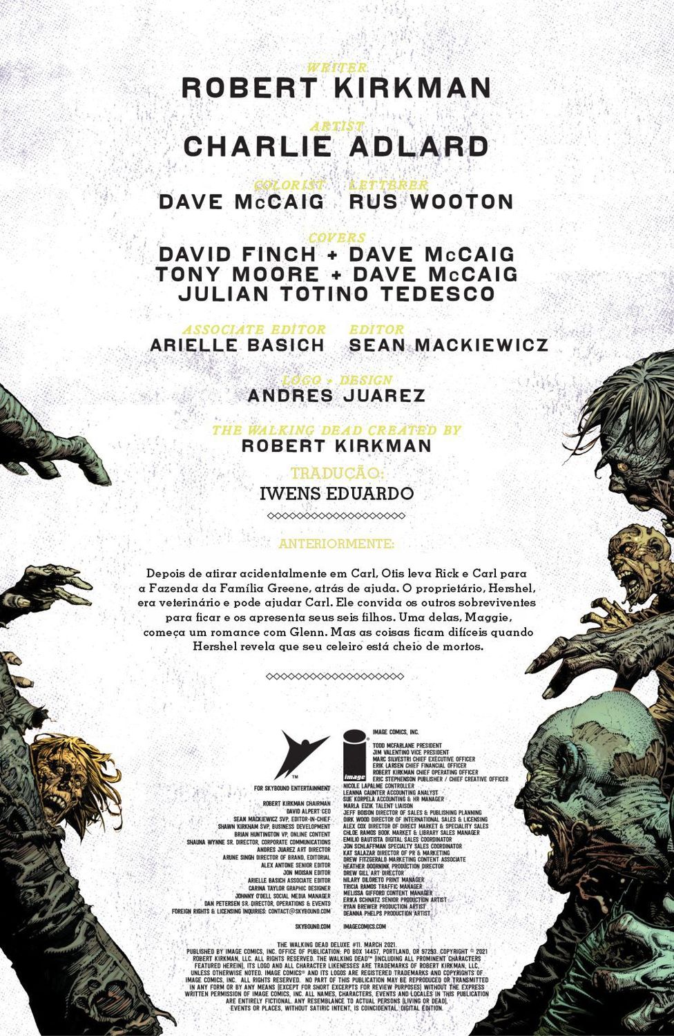 Read The Walking Dead - Deluxe (PT-BR) PT Manga Online