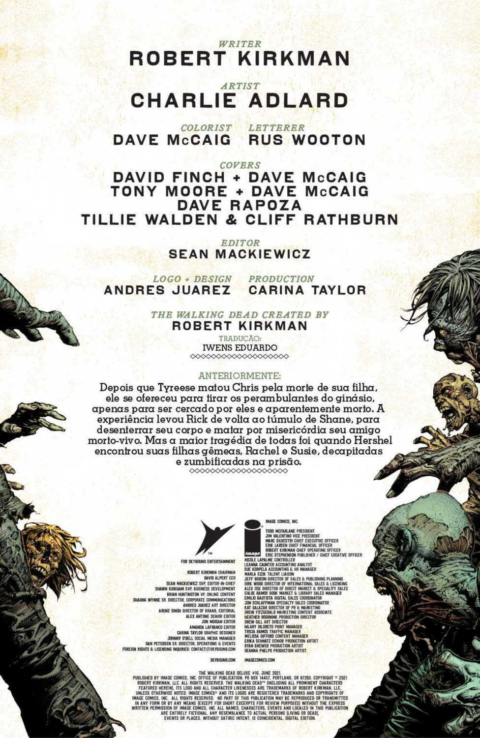 Read The Walking Dead - Deluxe (PT-BR) PT Manga Online