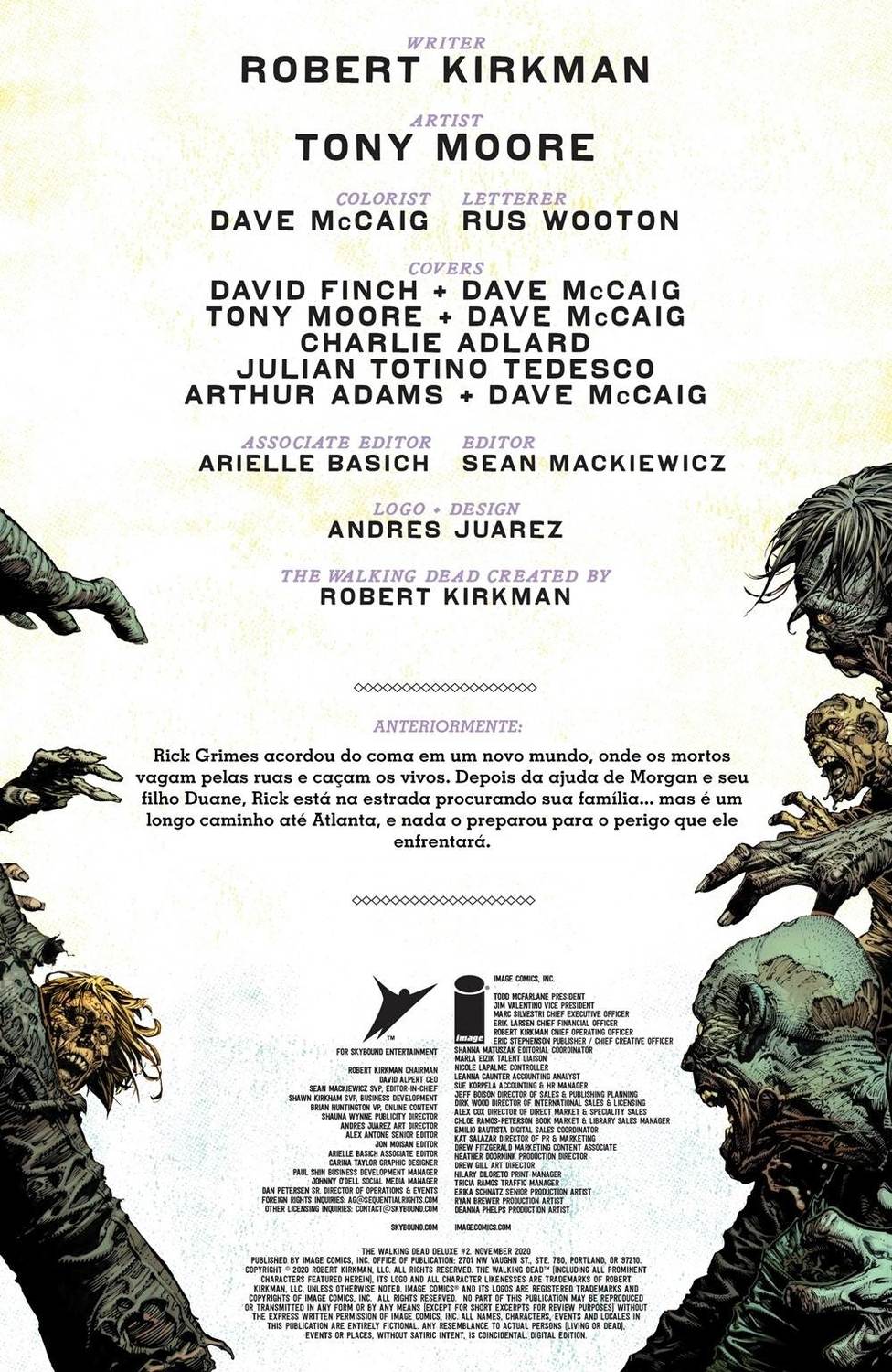 Read The Walking Dead - Deluxe (PT-BR) PT Manga Online