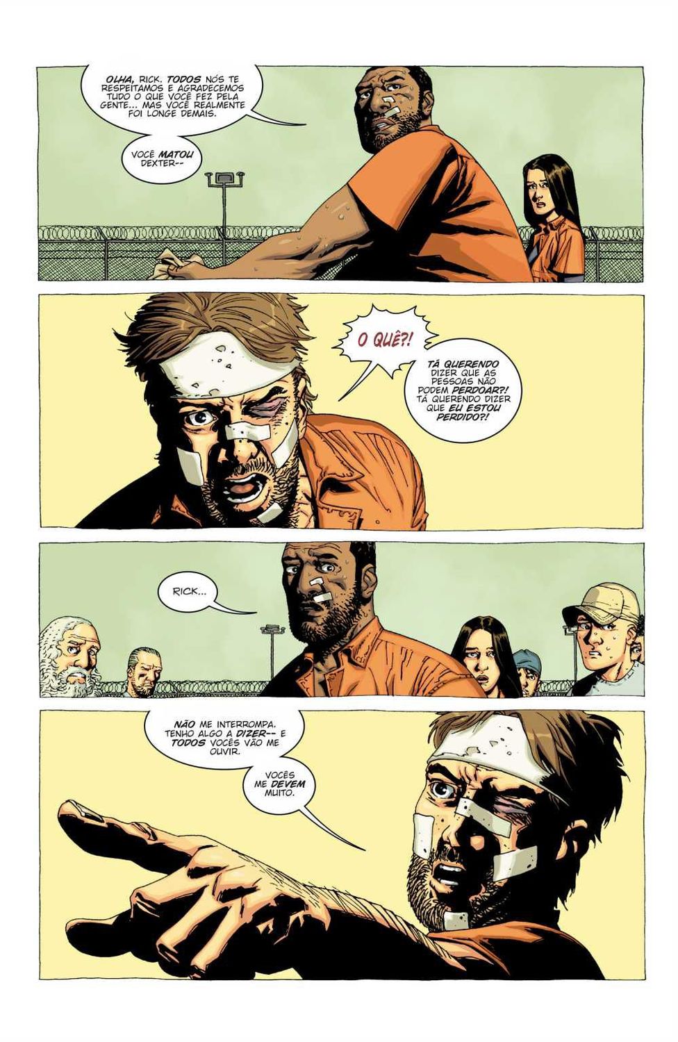 Read The Walking Dead - Deluxe (PT-BR) PT Manga Online