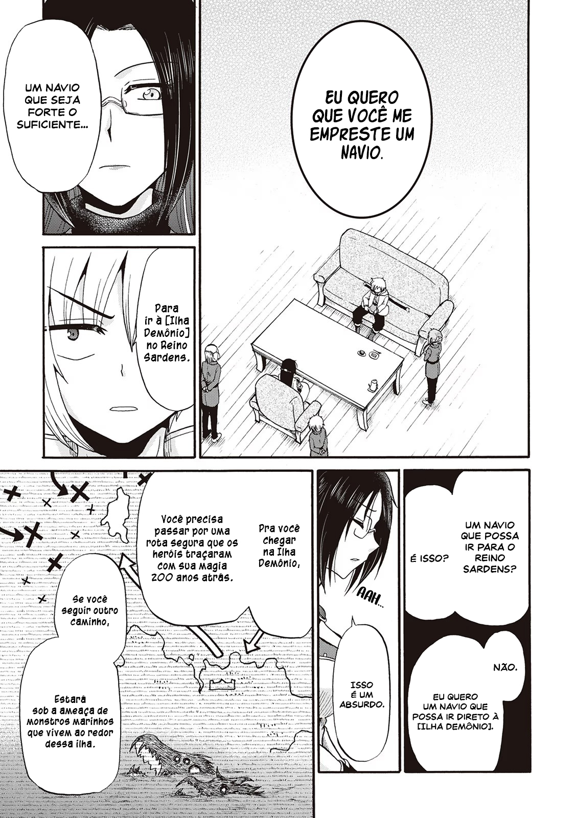 Read Um Imperador da Espada reencarnou como um Príncipe Lixo (PT-BR) PT Manga Online