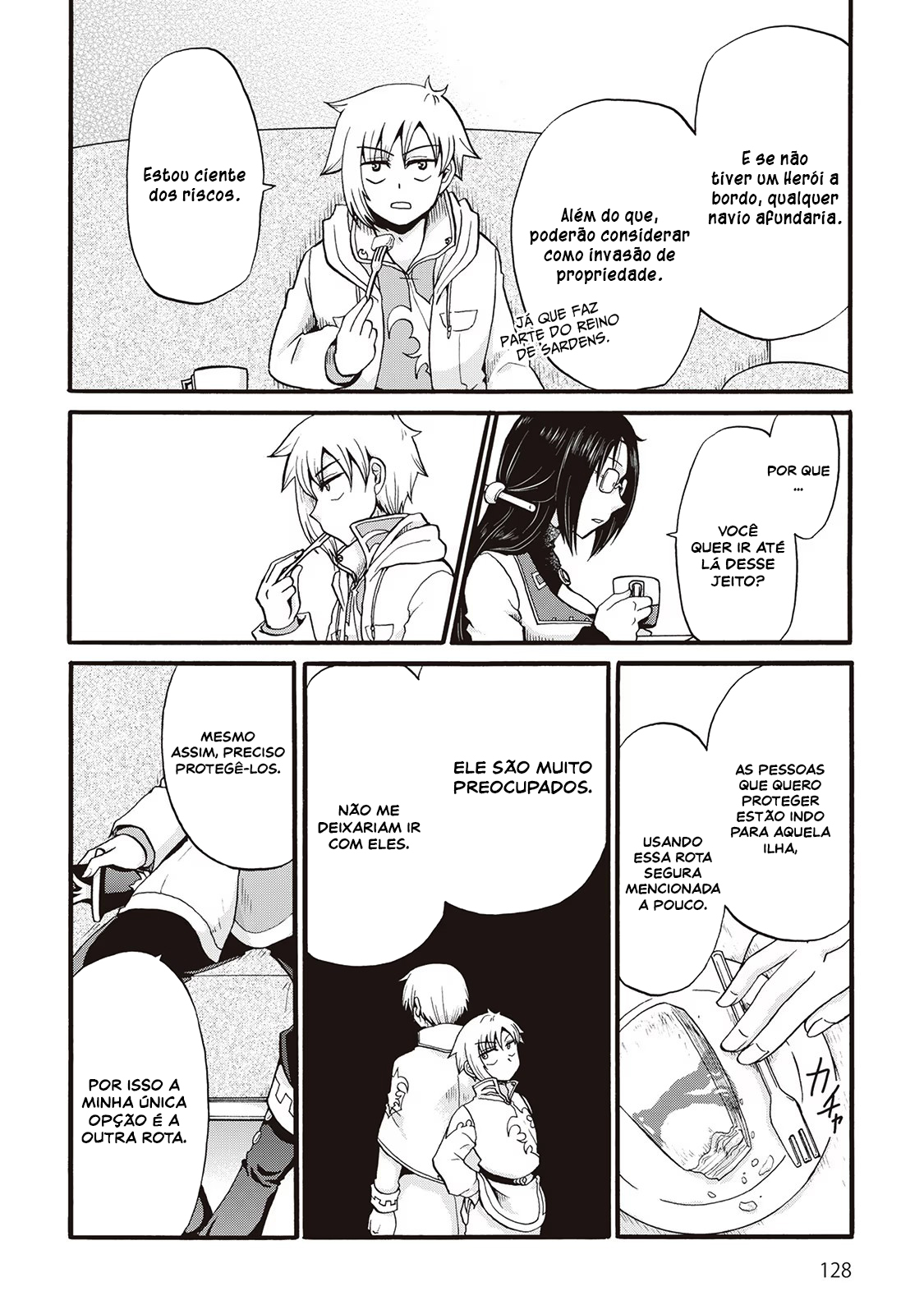 Read Um Imperador da Espada reencarnou como um Príncipe Lixo (PT-BR) PT Manga Online