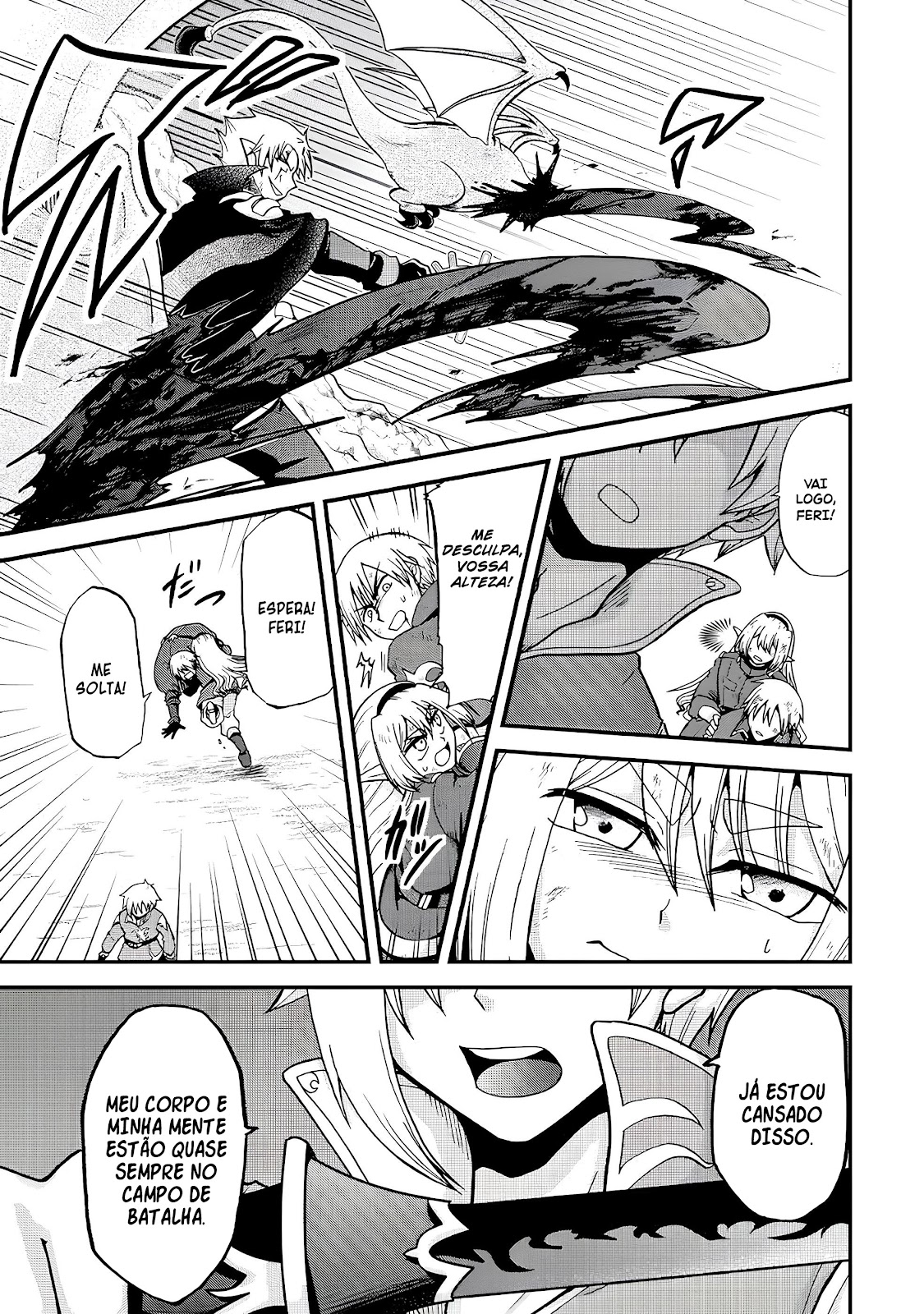 Read Um Imperador da Espada reencarnou como um Príncipe Lixo (PT-BR) PT Manga Online