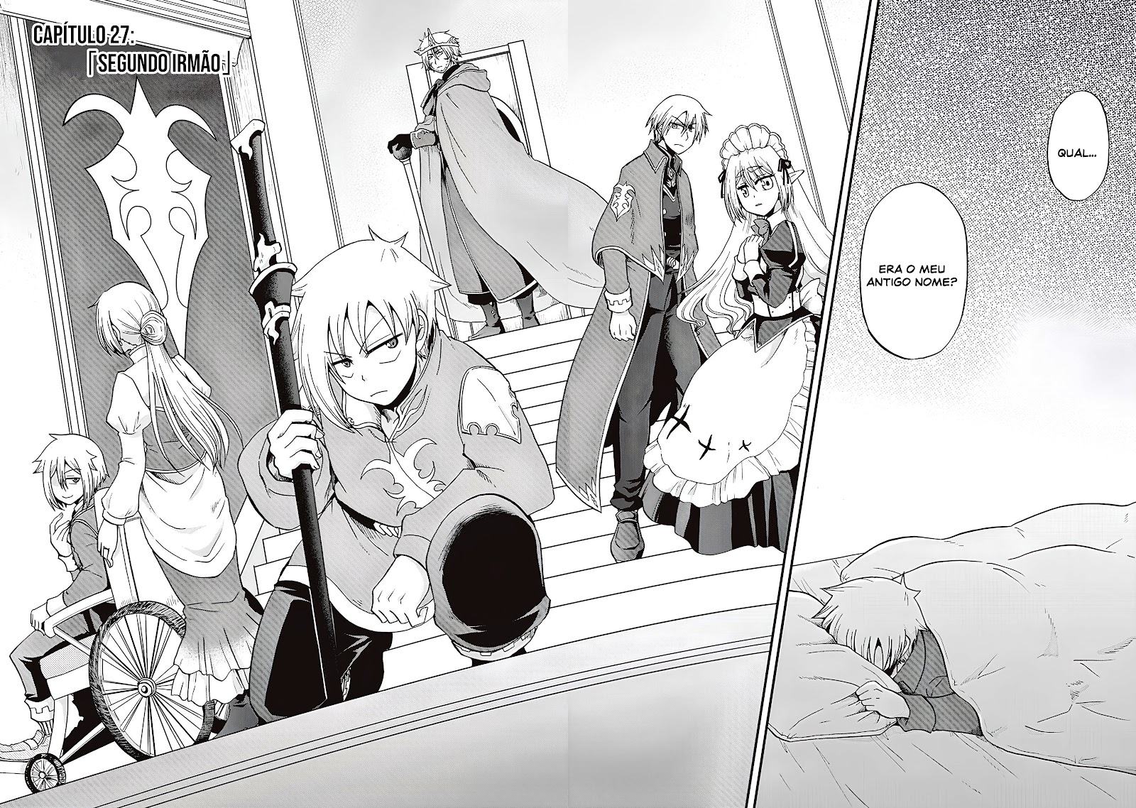 Read Um Imperador da Espada reencarnou como um Príncipe Lixo (PT-BR) PT Manga Online