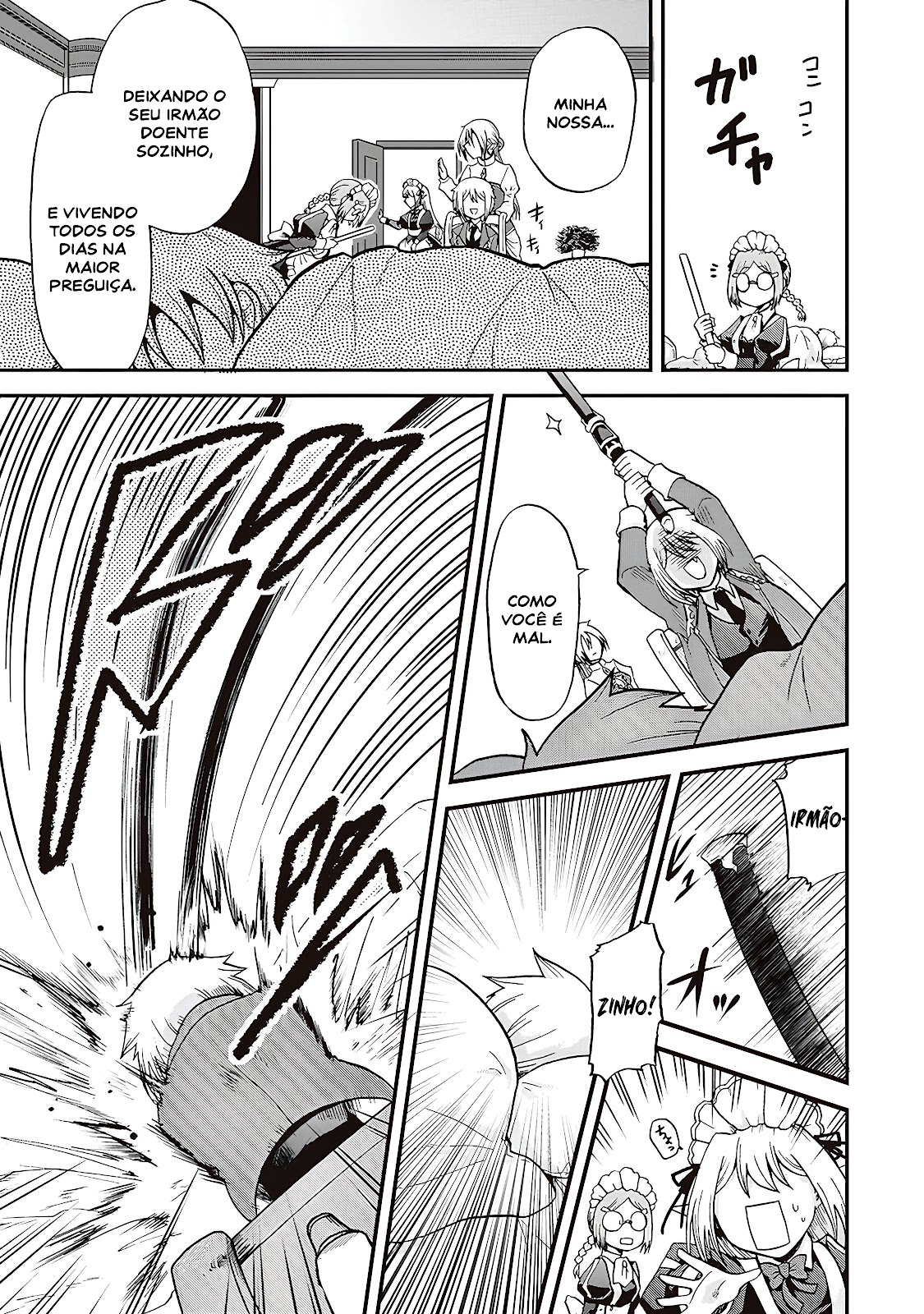 Read Um Imperador da Espada reencarnou como um Príncipe Lixo (PT-BR) PT Manga Online