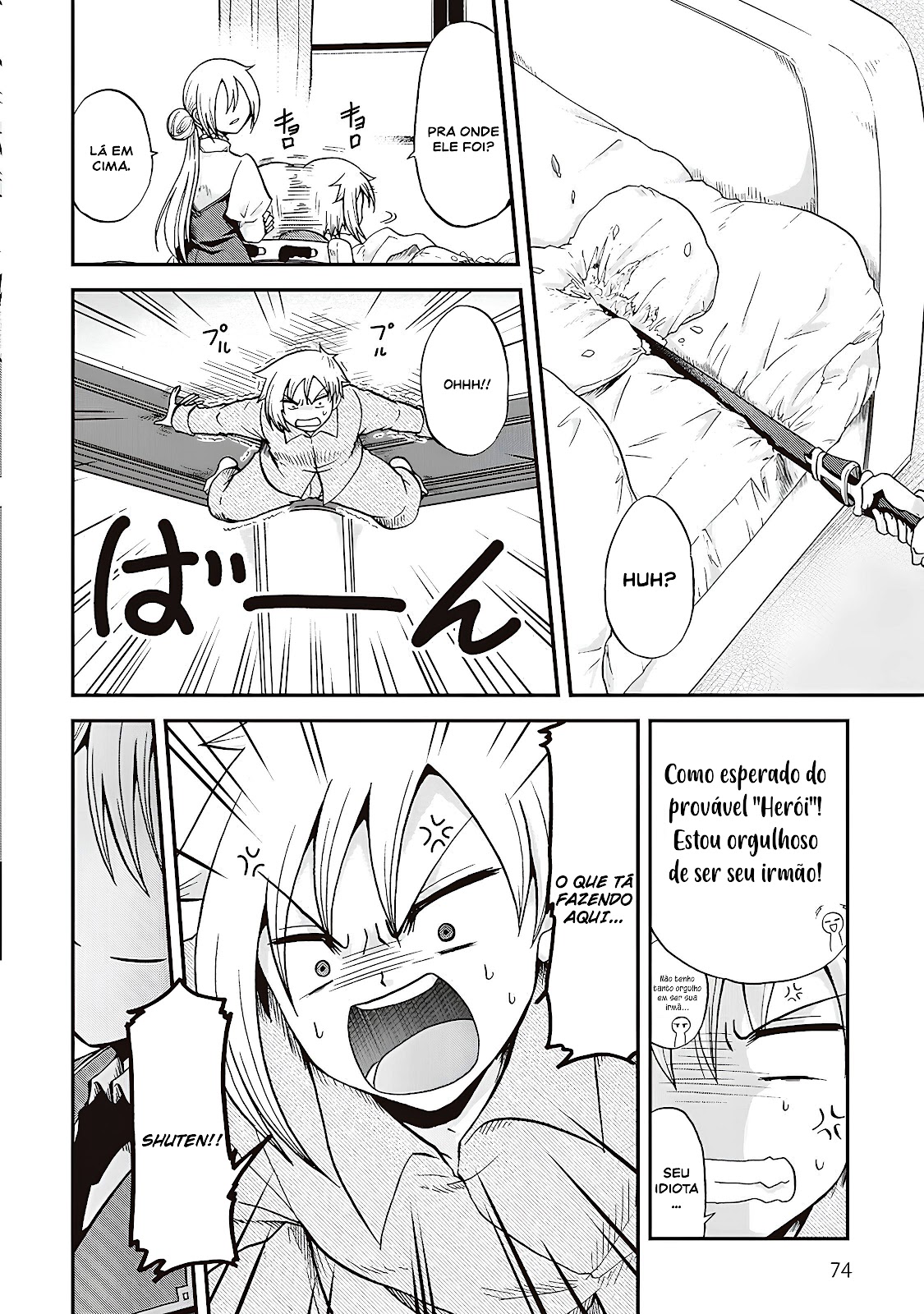 Read Um Imperador da Espada reencarnou como um Príncipe Lixo (PT-BR) PT Manga Online