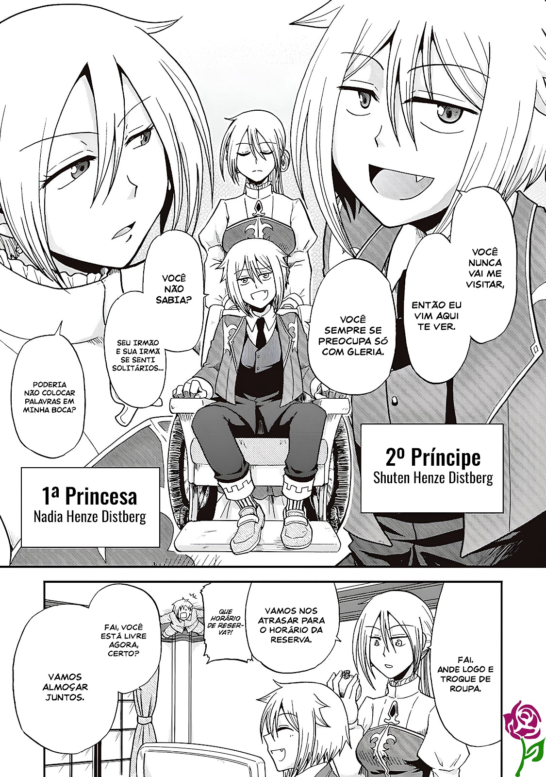 Read Um Imperador da Espada reencarnou como um Príncipe Lixo (PT-BR) PT Manga Online