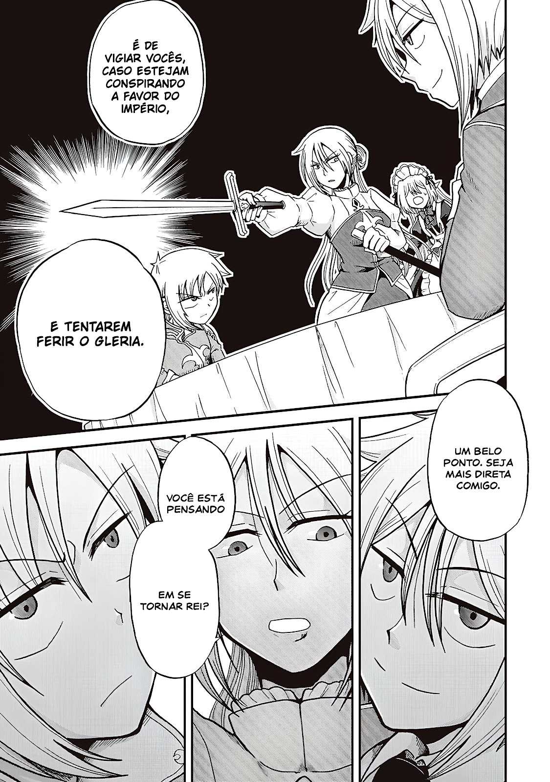 Read Um Imperador da Espada reencarnou como um Príncipe Lixo (PT-BR) PT Manga Online