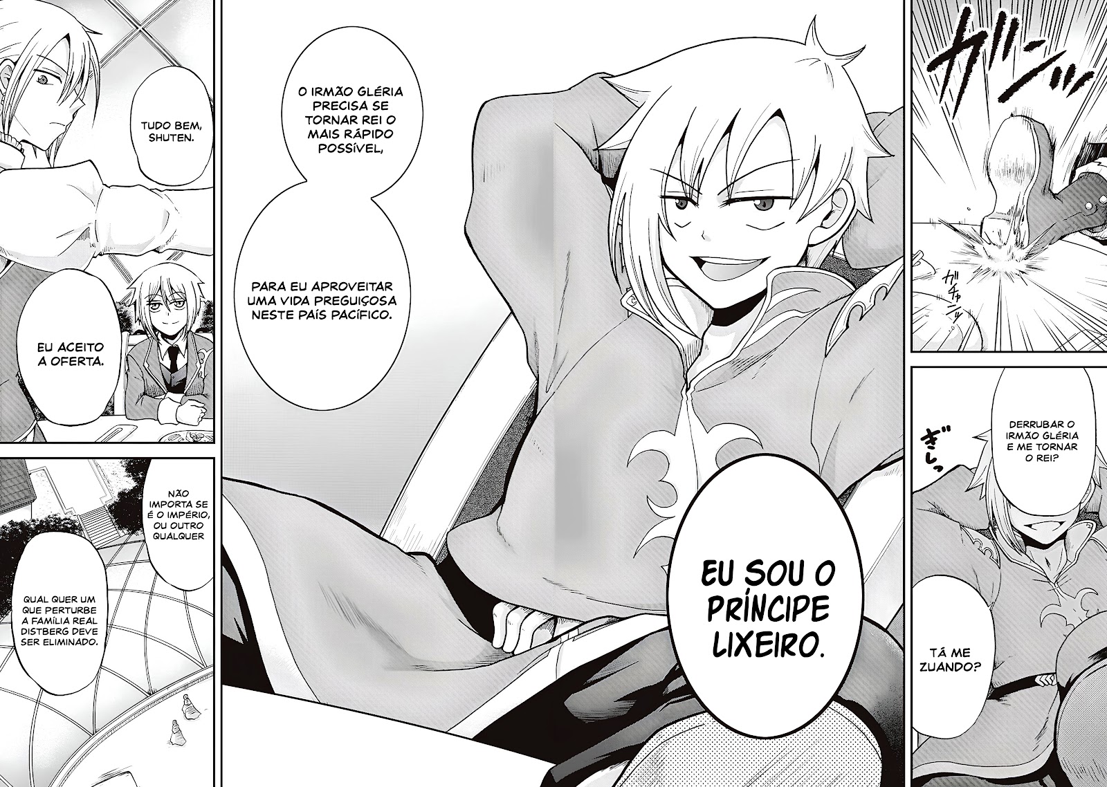 Read Um Imperador da Espada reencarnou como um Príncipe Lixo (PT-BR) PT Manga Online