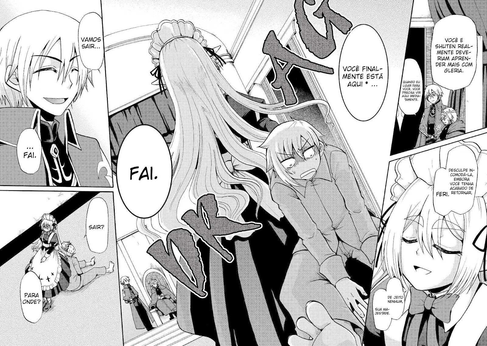 Read Um Imperador da Espada reencarnou como um Príncipe Lixo (PT-BR) PT Manga Online