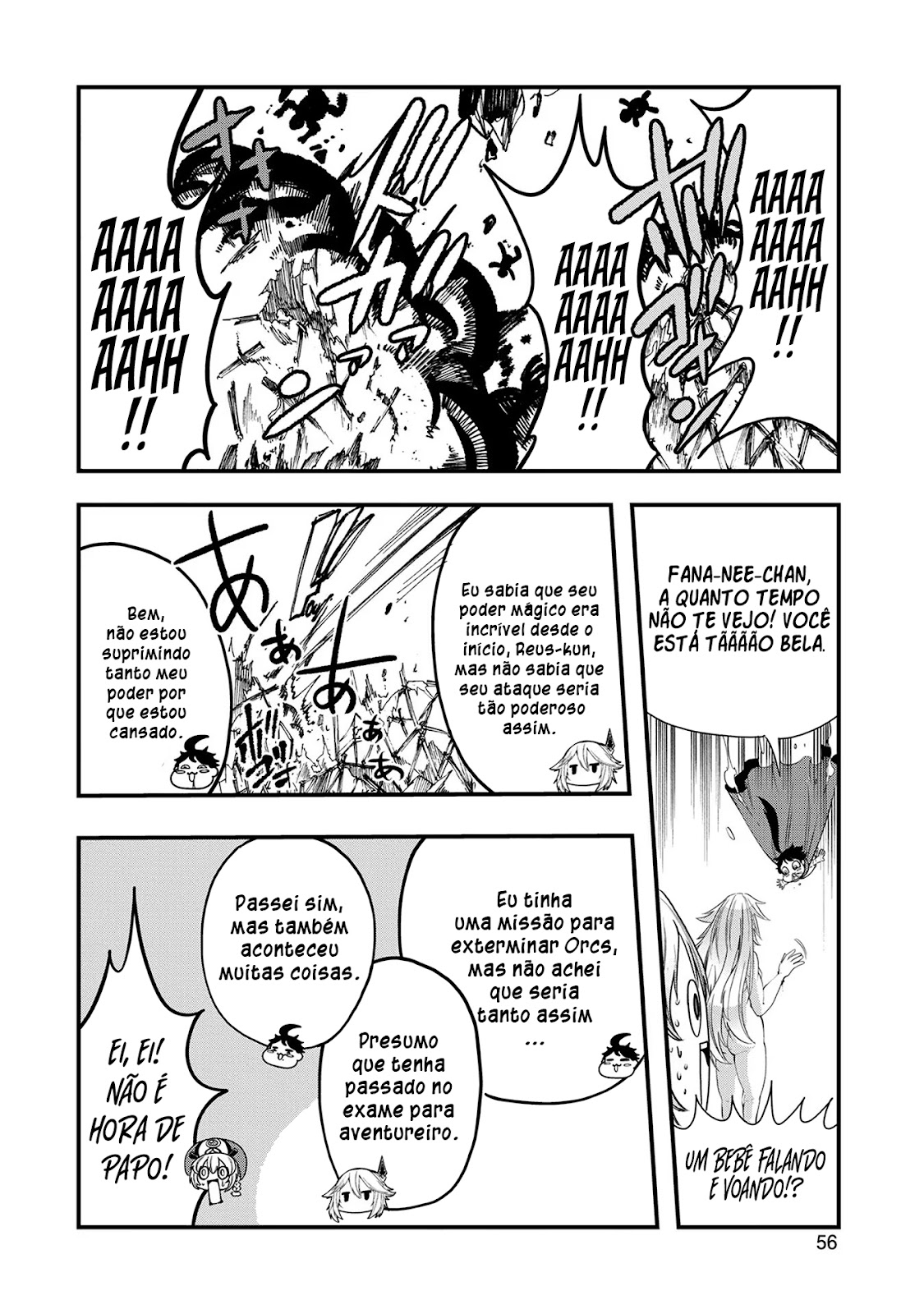 Read Umareta Chokugo ni Suterareta kedo (PT-BR) PT Manga Online