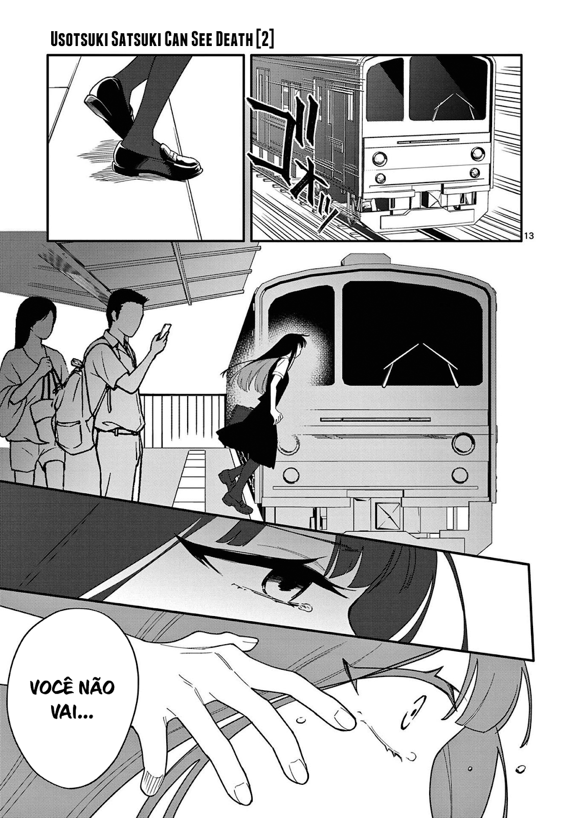 Read Usotsuki Satsuki wa Shi ga Mieru (PT-BR) PT Manga Online