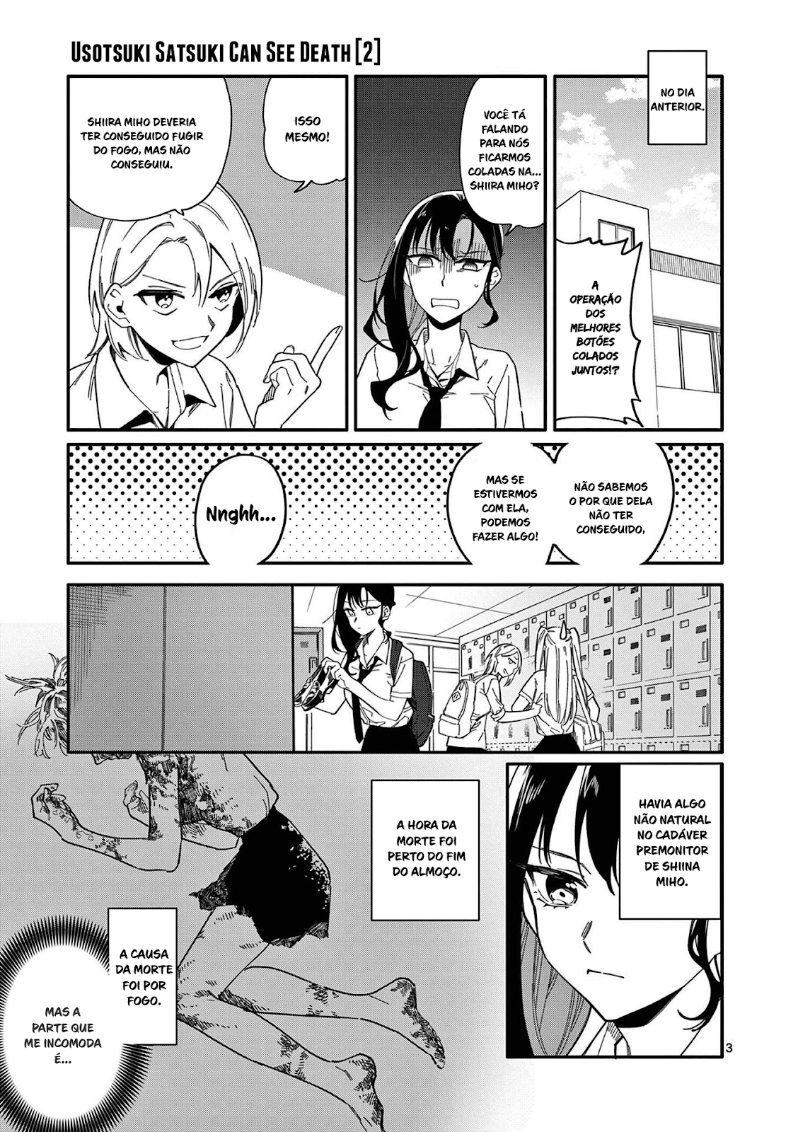 Read Usotsuki Satsuki wa Shi ga Mieru (PT-BR) PT Manga Online