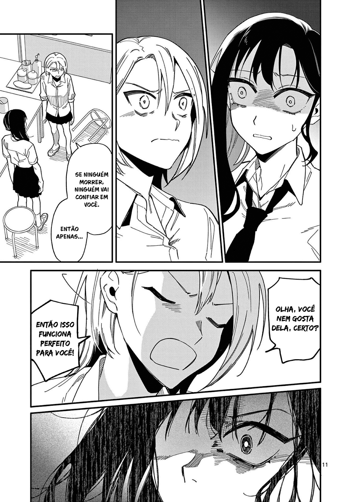 Read Usotsuki Satsuki wa Shi ga Mieru (PT-BR) PT Manga Online