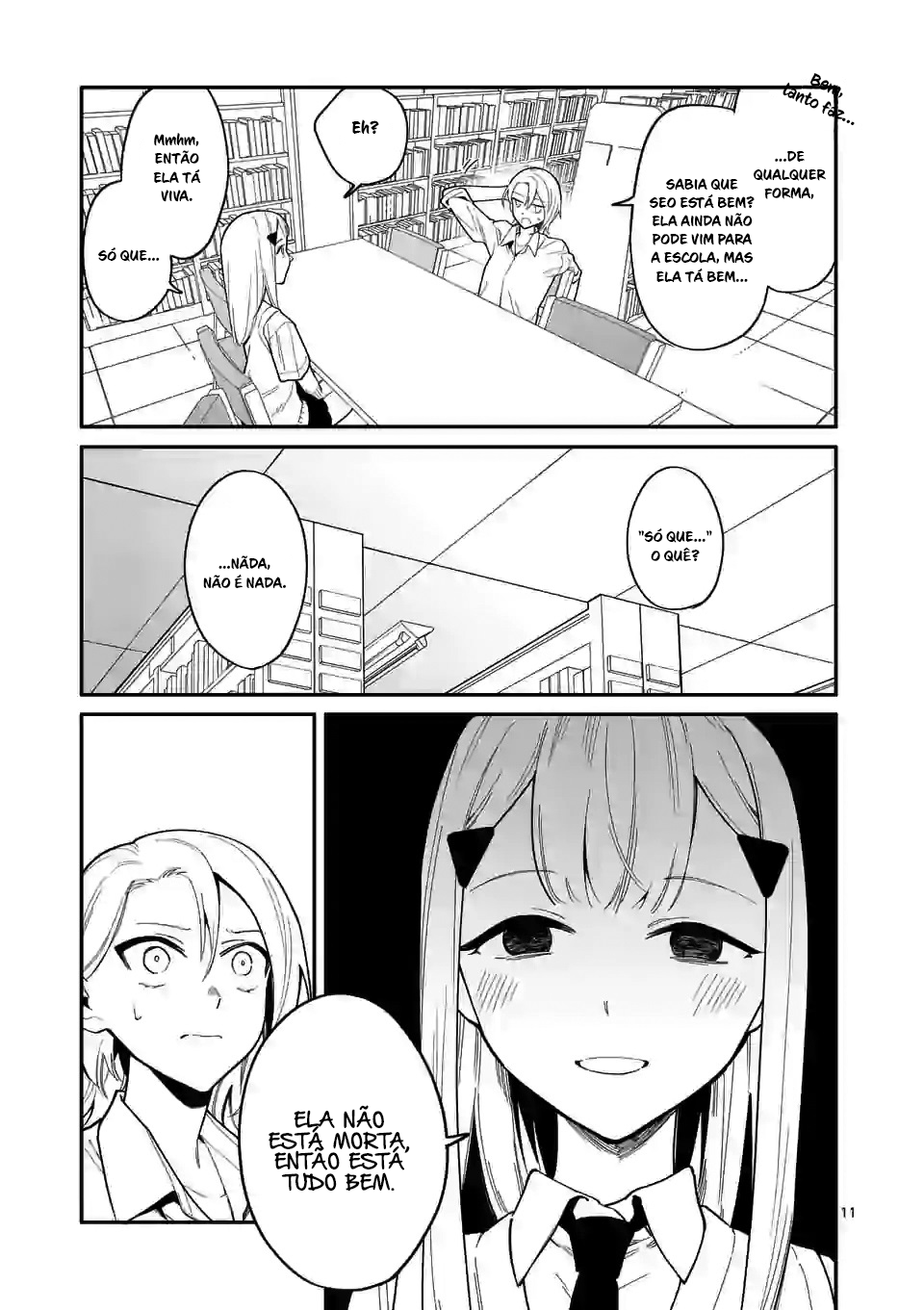 Read Usotsuki Satsuki wa Shi ga Mieru (PT-BR) PT Manga Online