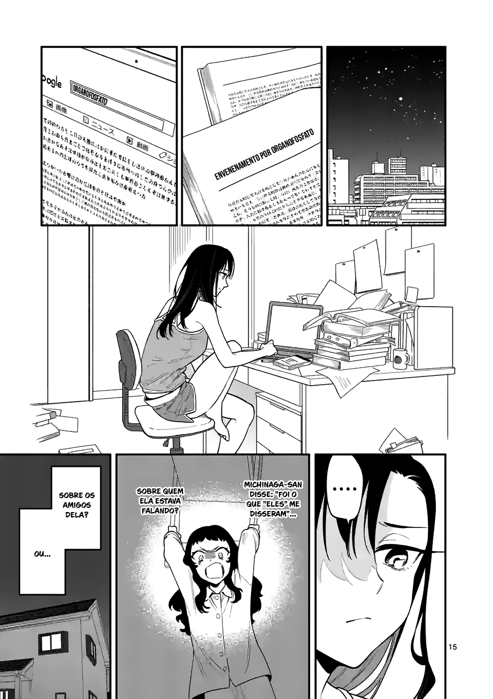 Read Usotsuki Satsuki wa Shi ga Mieru (PT-BR) PT Manga Online