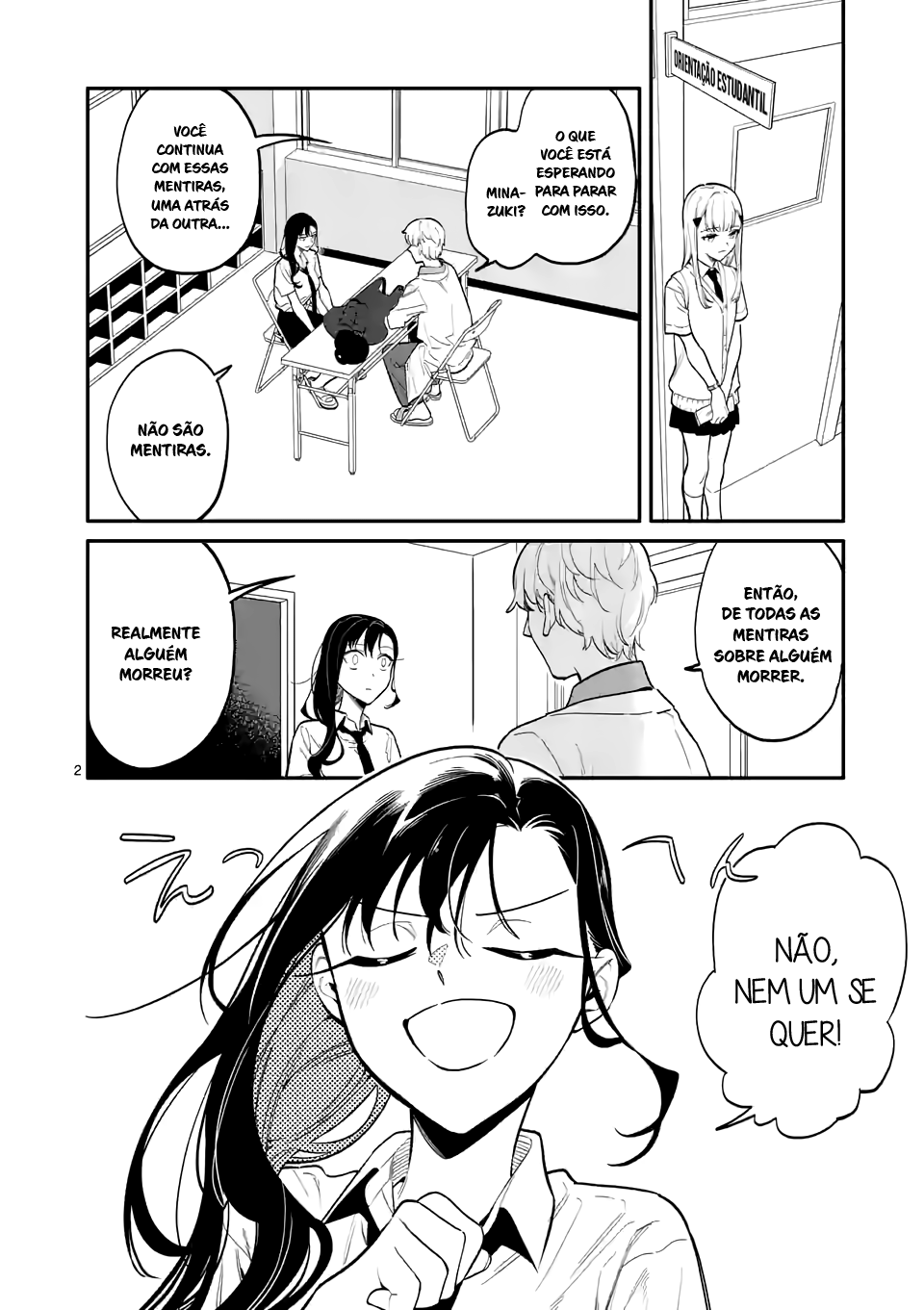 Read Usotsuki Satsuki wa Shi ga Mieru (PT-BR) PT Manga Online