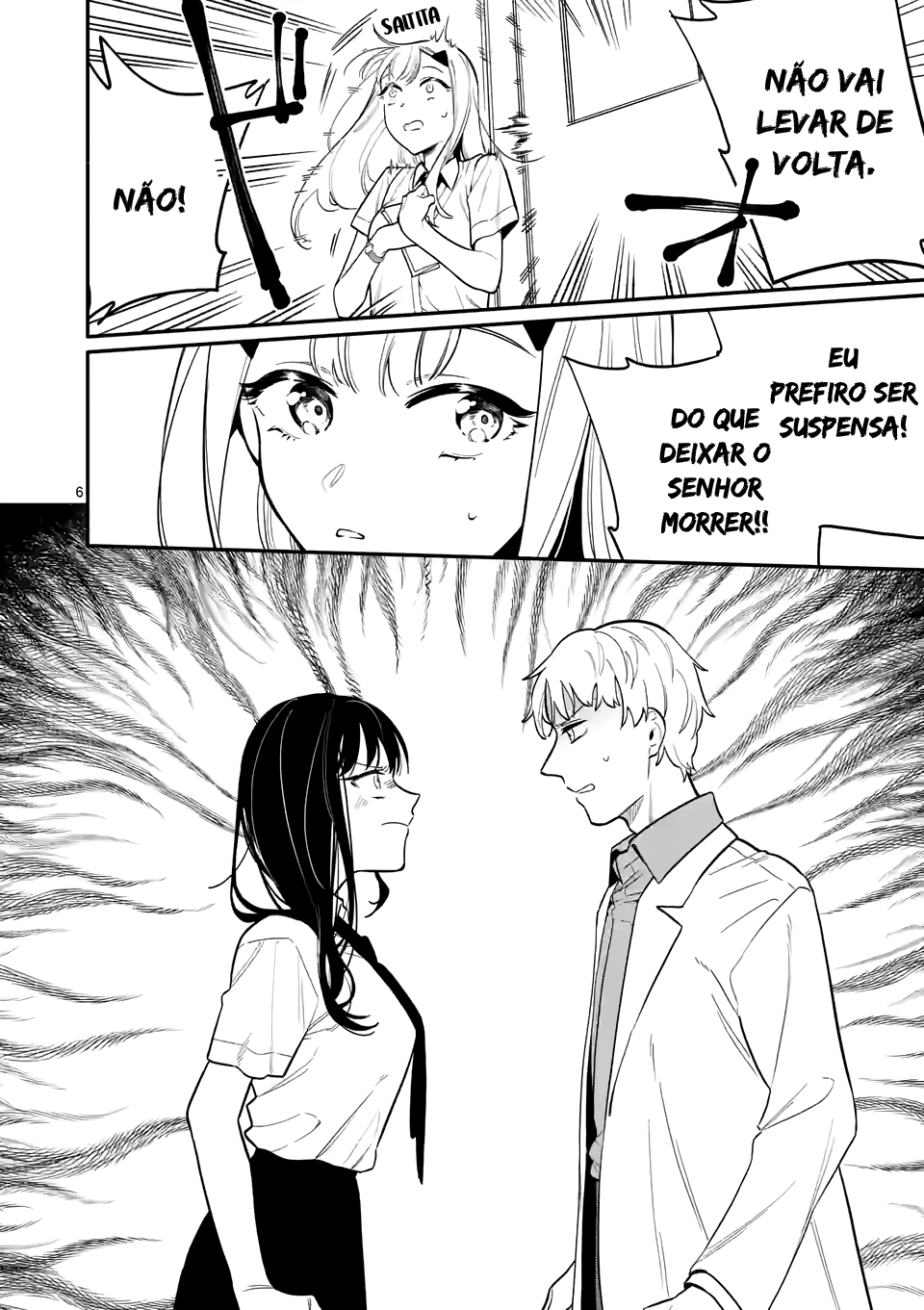 Read Usotsuki Satsuki wa Shi ga Mieru (PT-BR) PT Manga Online