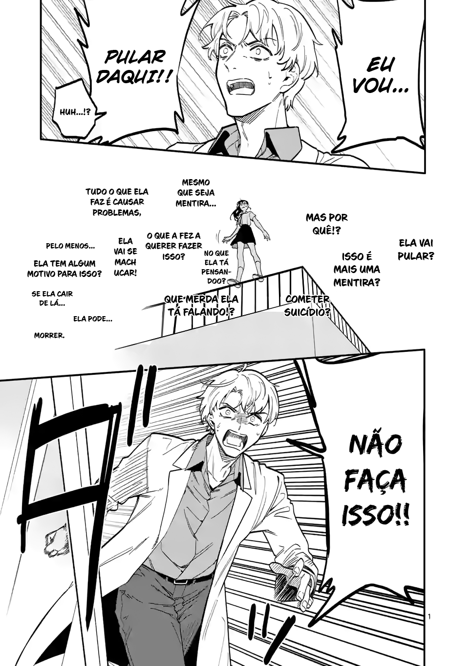 Read Usotsuki Satsuki wa Shi ga Mieru (PT-BR) PT Manga Online