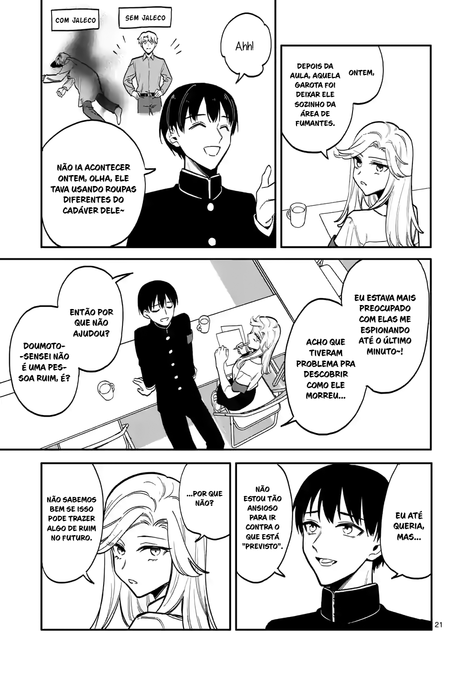 Read Usotsuki Satsuki wa Shi ga Mieru (PT-BR) PT Manga Online