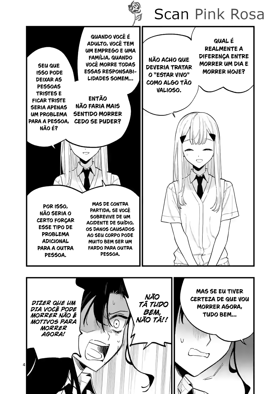 Read Usotsuki Satsuki wa Shi ga Mieru (PT-BR) PT Manga Online