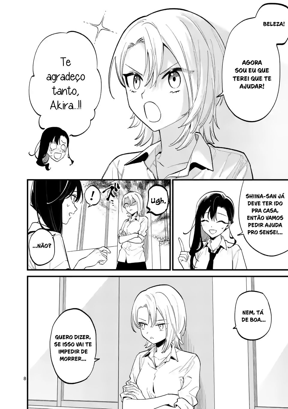 Read Usotsuki Satsuki wa Shi ga Mieru (PT-BR) PT Manga Online