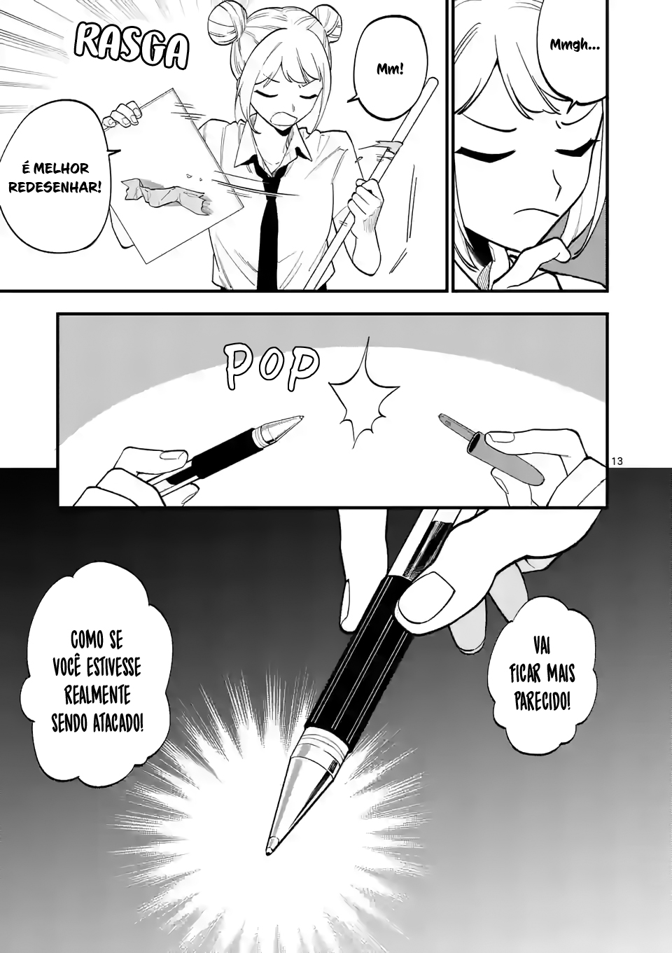 Read Usotsuki Satsuki wa Shi ga Mieru (PT-BR) PT Manga Online