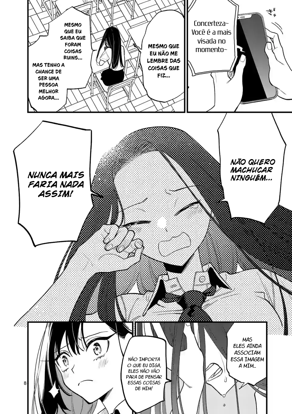 Read Usotsuki Satsuki wa Shi ga Mieru (PT-BR) PT Manga Online