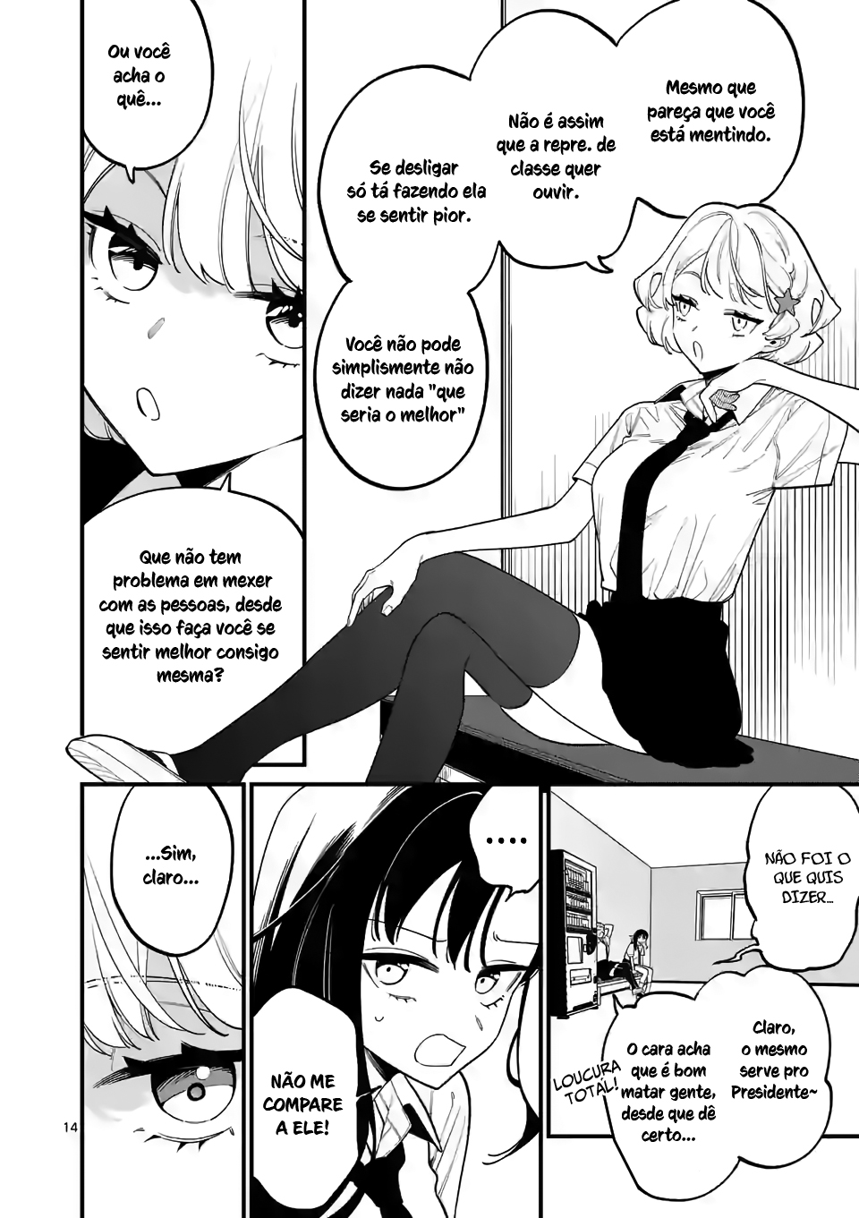 Read Usotsuki Satsuki wa Shi ga Mieru (PT-BR) PT Manga Online